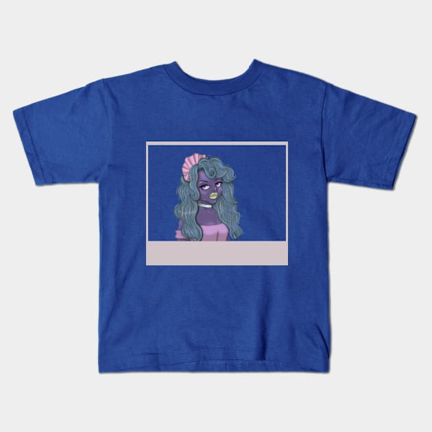 blue in hue Kids T-Shirt by TheFroForce